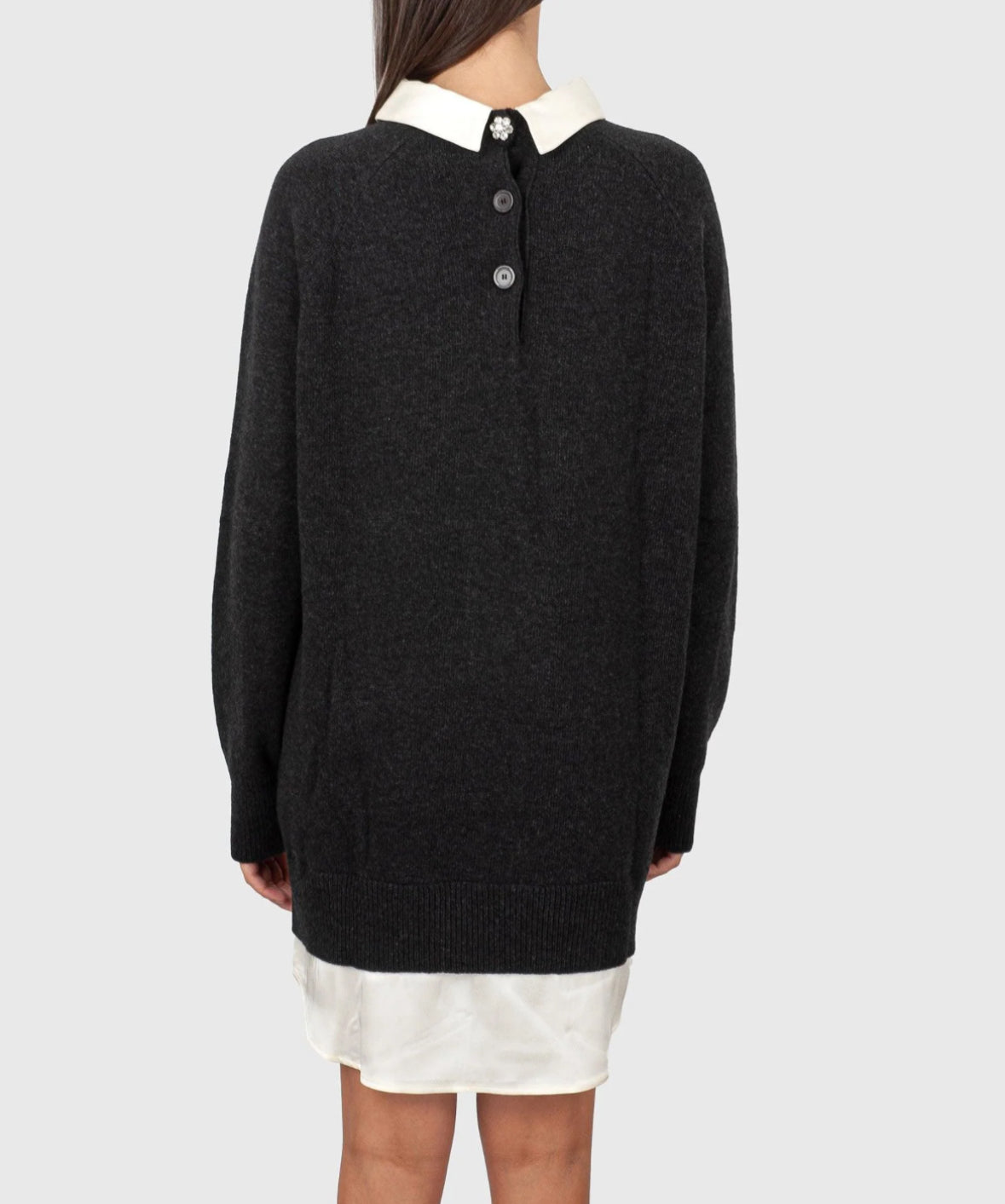 Abito maglia SEMICOUTURE con colletto camicia