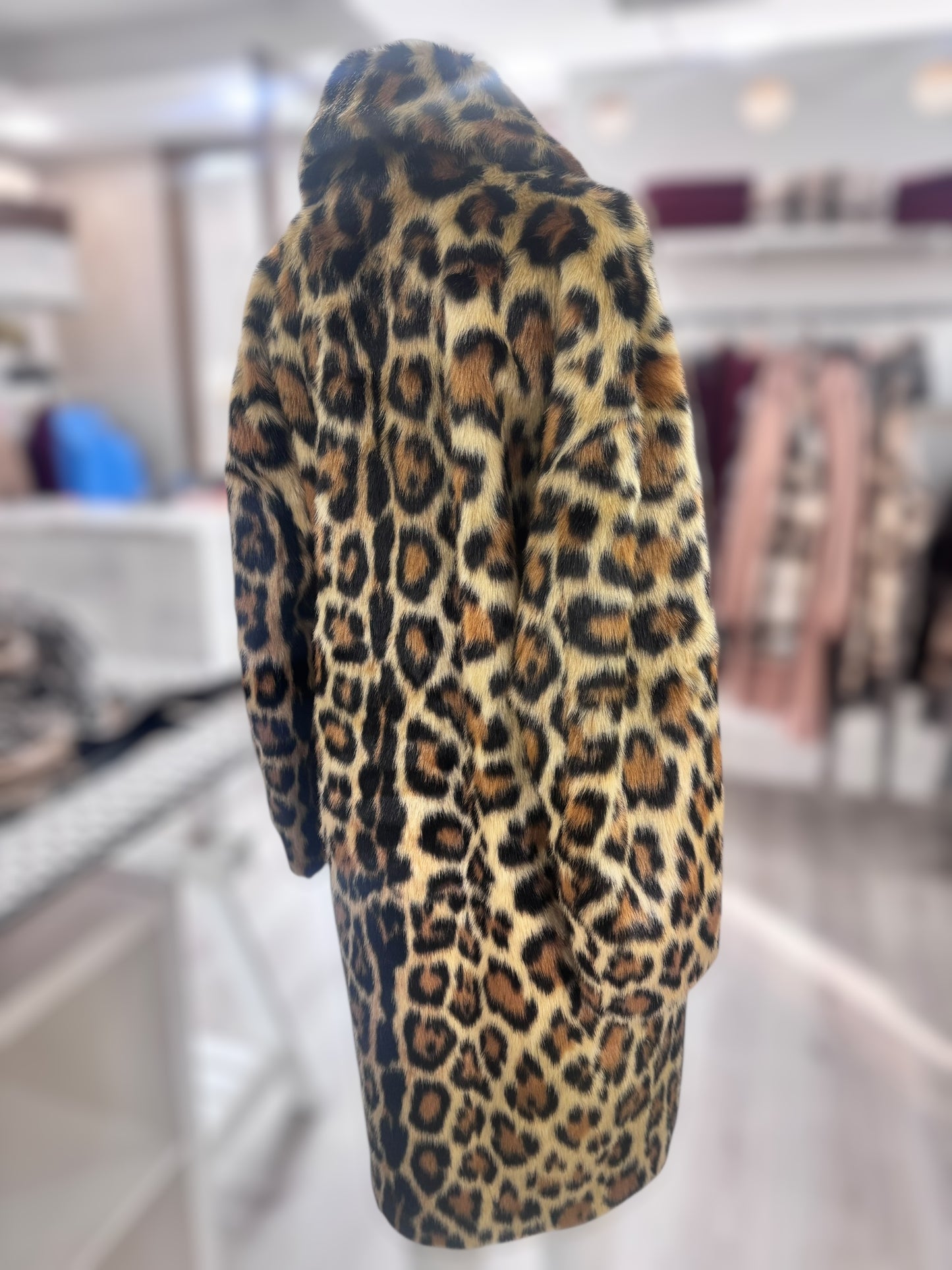 Cappotto maculato Liviana Conti doppiopetto