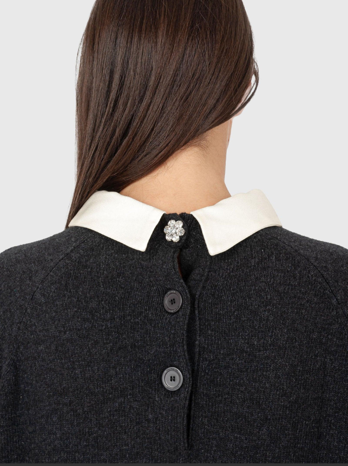 Abito maglia SEMICOUTURE con colletto camicia